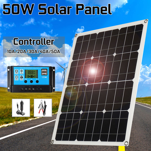 Solar Cells Panel Car Yacht 12V Battery Boat Charger