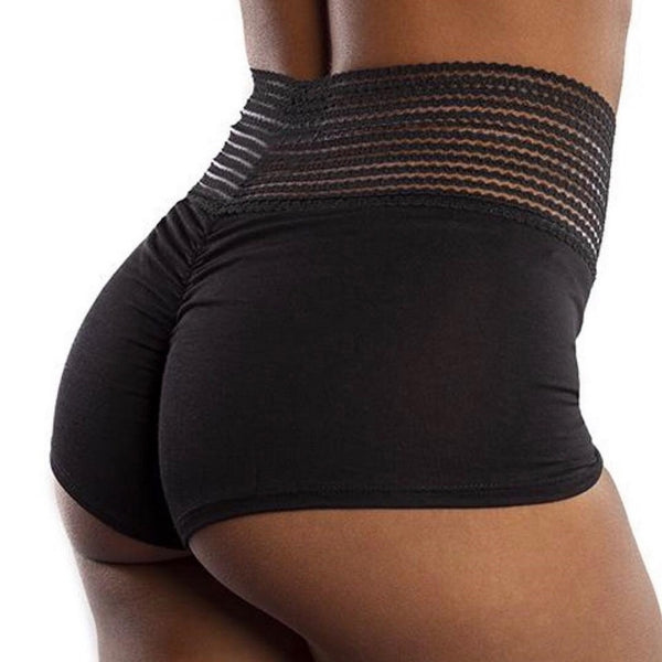 Vertvie Sexy Yoga Shorts High Waist Women