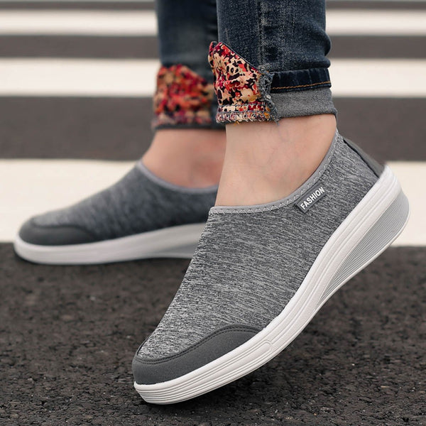 KANCOOLD New Women Mesh Increasing Shoes