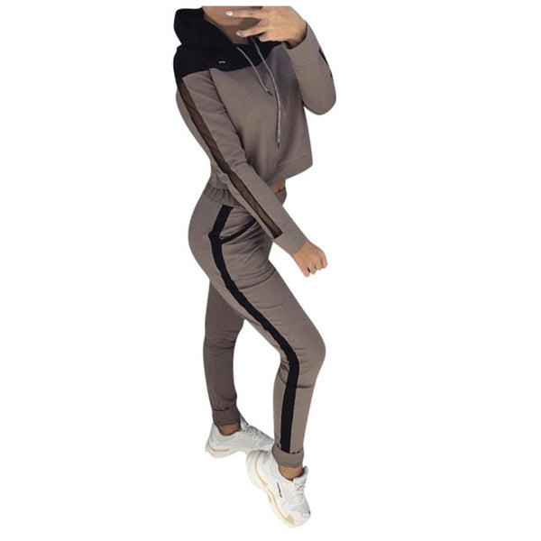 Womail 2 piece set Women Hoodies Sweat Suits