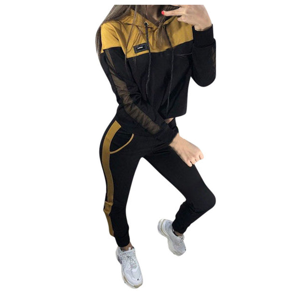 Womail 2 piece set Women Hoodies Sweat Suits