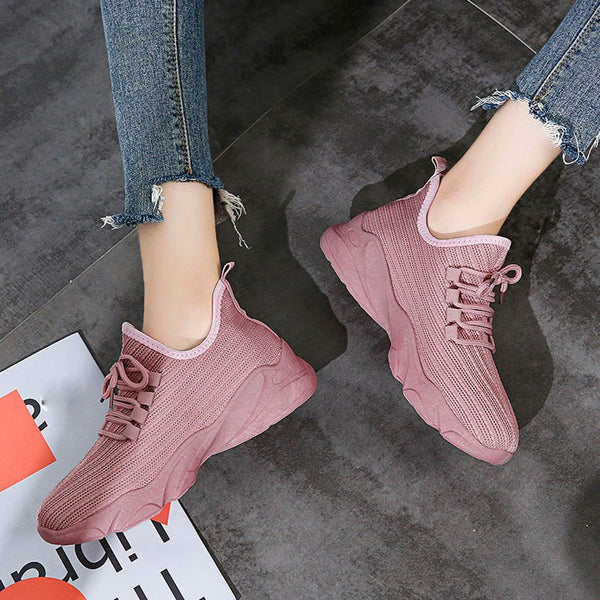 Lightweight Breathable Mesh Sport Shoes For Women