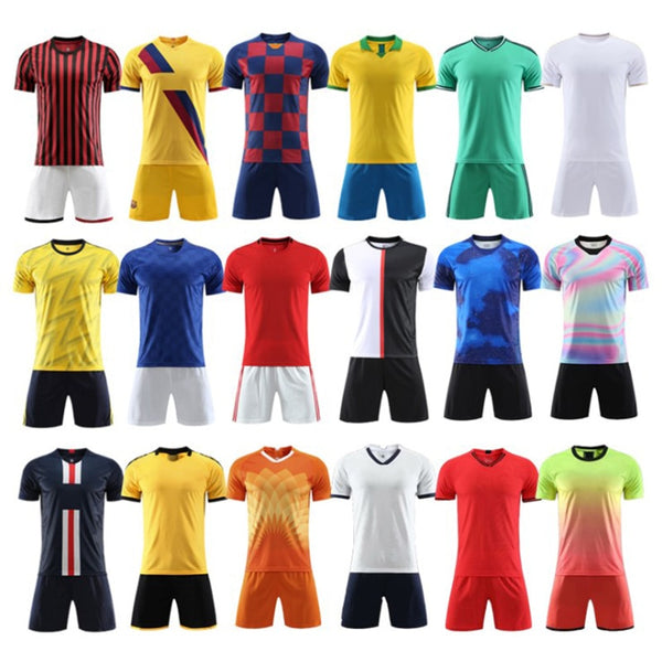 Blank Male Soccer T-Shirt, Jersey Shorts