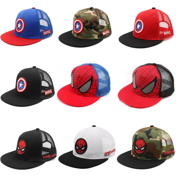 Baseball Cap Captain Spiderman