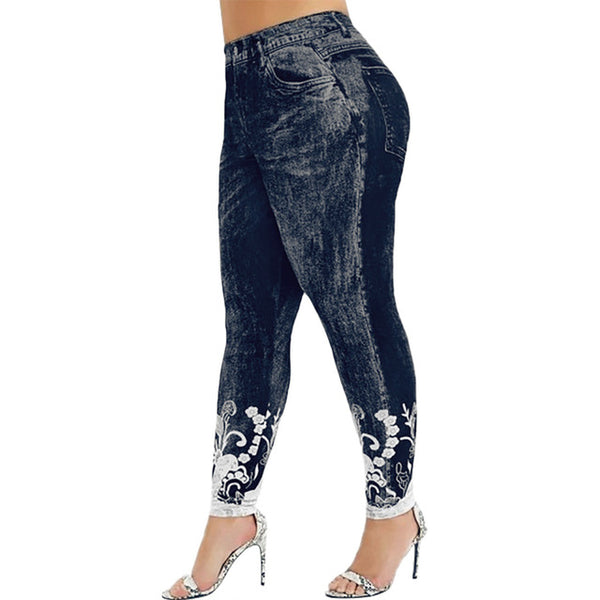 Print Leggings Women Unique Fitness Pants