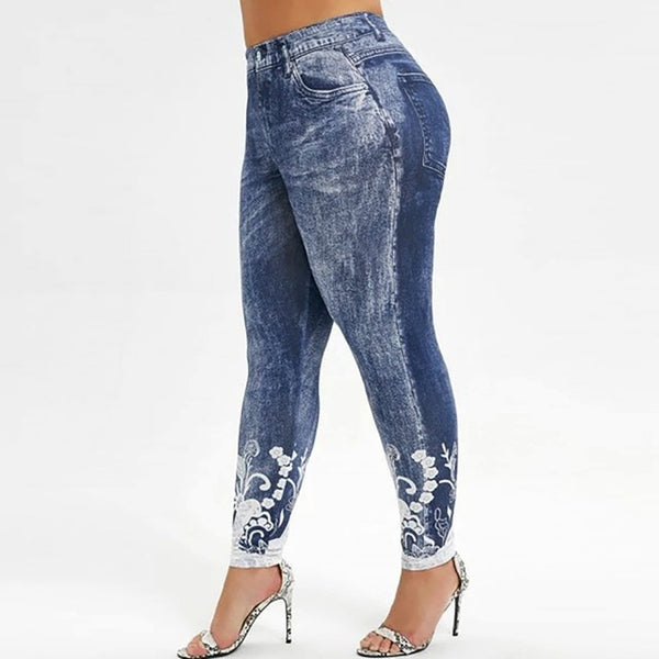 Print Leggings Women Unique Fitness Pants
