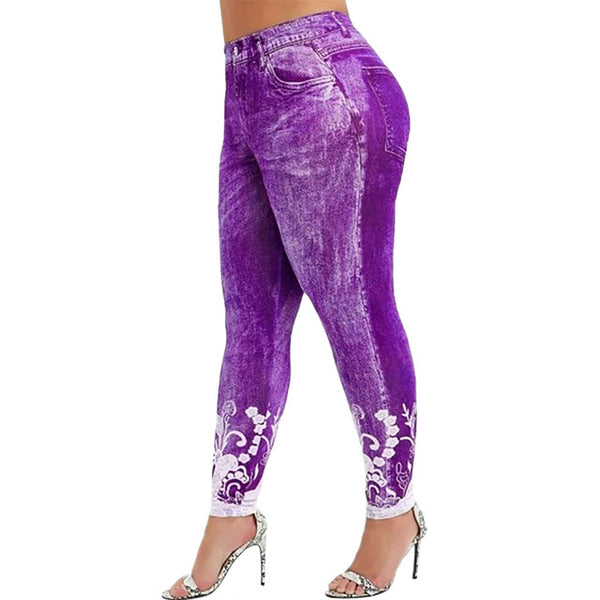 Print Leggings Women Unique Fitness Pants