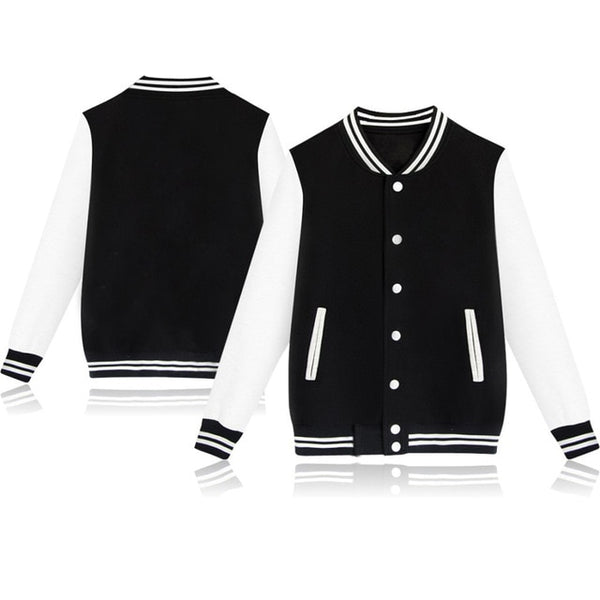 Winter Jacket Men College Sportswear