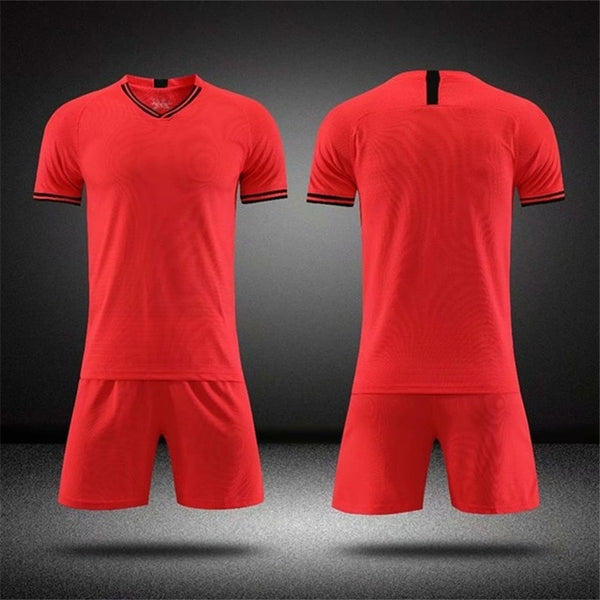 Blank Male Soccer T-Shirt, Jersey Shorts