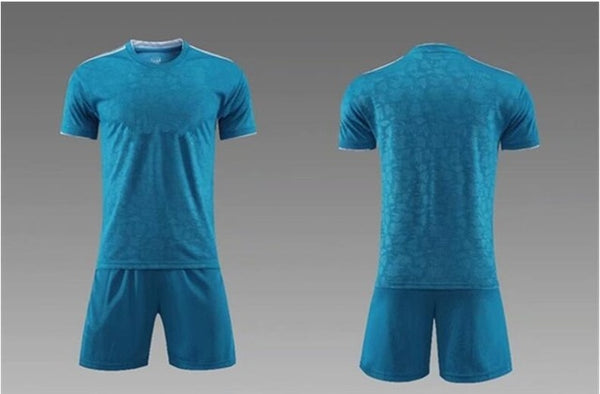 Blank Male Soccer T-Shirt, Jersey Shorts