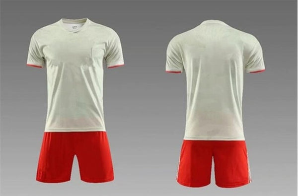 Blank Male Soccer T-Shirt, Jersey Shorts