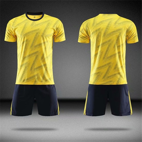 Blank Male Soccer T-Shirt, Jersey Shorts