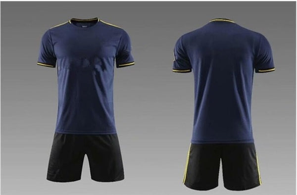 Blank Male Soccer T-Shirt, Jersey Shorts