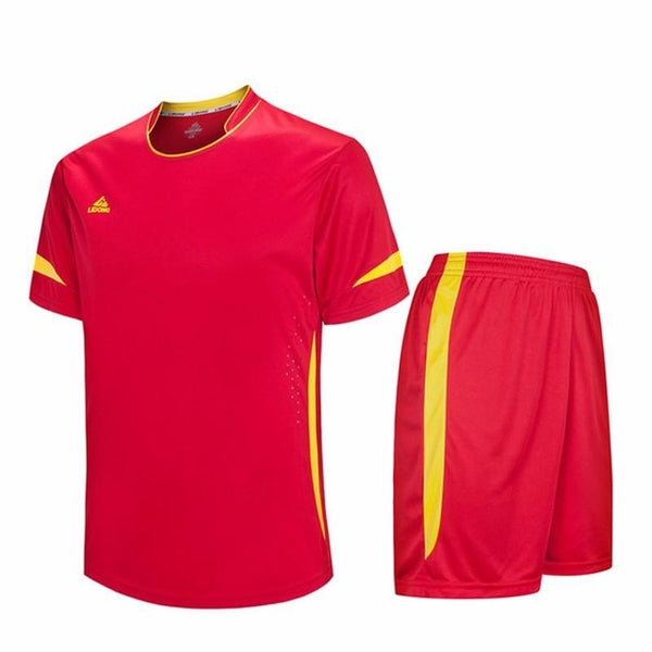 Youth Kids Football Soccer Jerseys Set