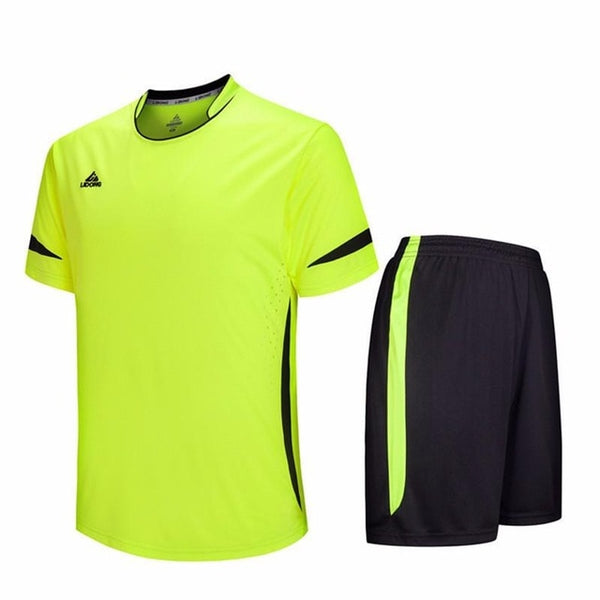 Youth Kids Football Soccer Jerseys Set