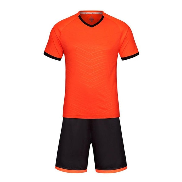 Youth Kids Football Soccer Jerseys Set