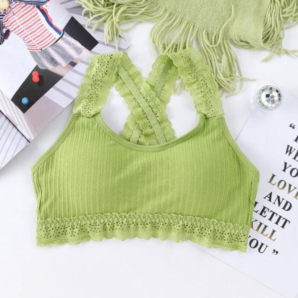 Women Sports Bra Yoga Top Fitness Running Wear Padding Gym Bras Wireless Top Women beauty back chest breathable sexy underwear