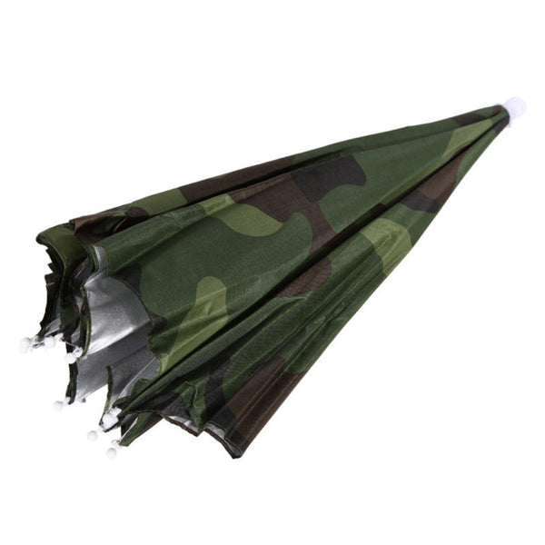 Fishing Cap Portable Outdoor Sport 55cm Umbrella Hat Cap