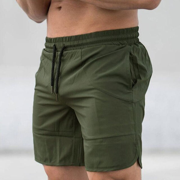 2020 Men Fitness Bodybuilding Shorts Man