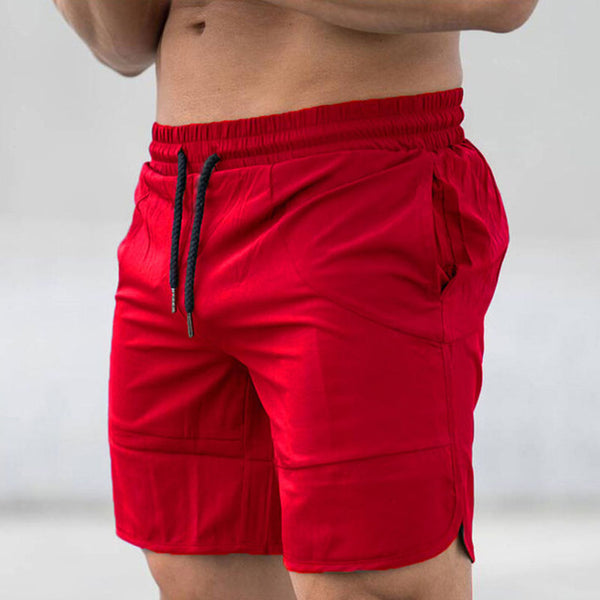 2020 Men Fitness Bodybuilding Shorts Man