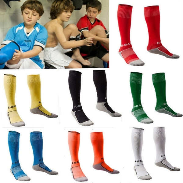 Sport Baseball Football Soccer Hockey Plain Long Socks