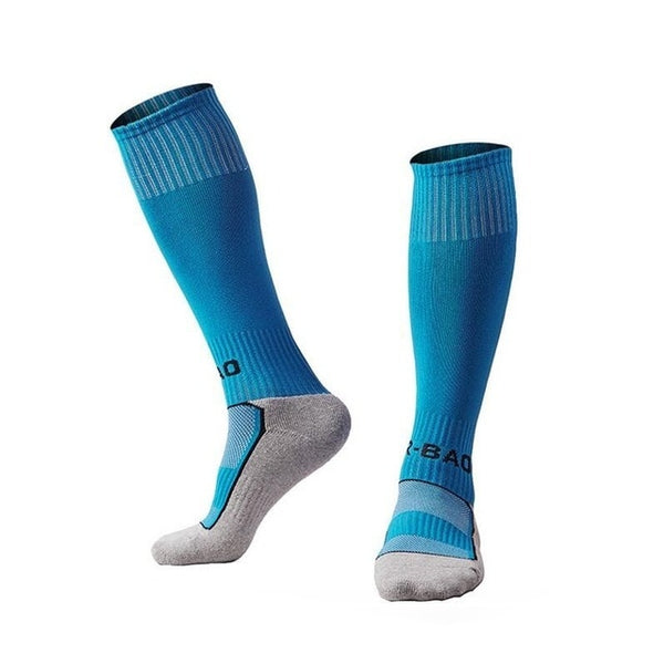 Sport Baseball Football Soccer Hockey Plain Long Socks