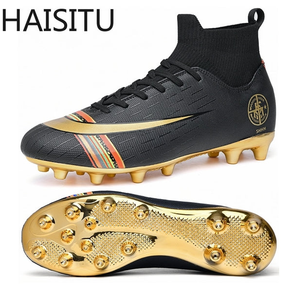 Unisex Soccer Shoes Long Spikes Cleats Football Shoes