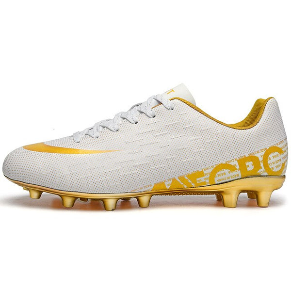 Unisex Soccer Shoes Long Spikes Cleats Football Shoes