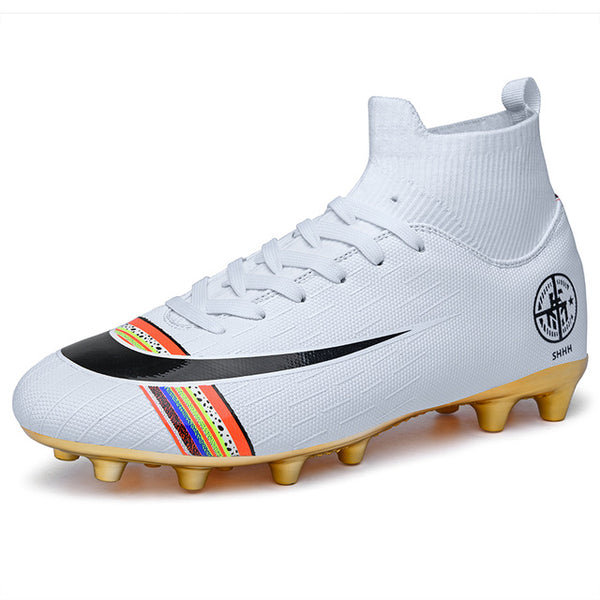 Unisex Soccer Shoes Long Spikes Cleats Football Shoes