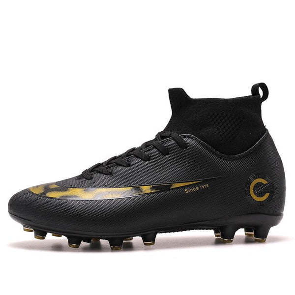 Unisex Soccer Shoes Long Spikes Cleats Football Shoes