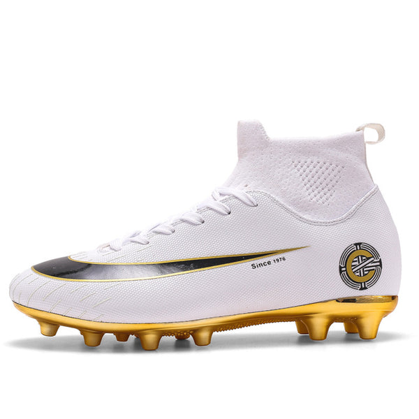 Unisex Soccer Shoes Long Spikes Cleats Football Shoes