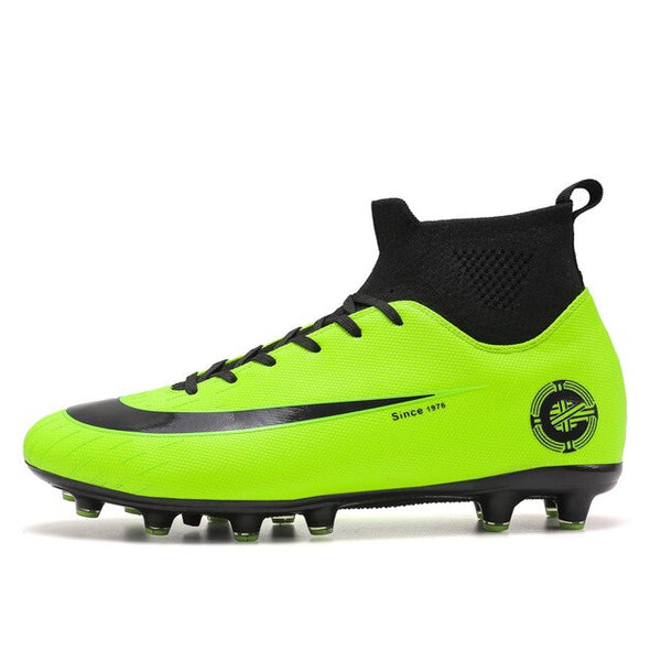 Unisex Soccer Shoes Long Spikes Cleats Football Shoes