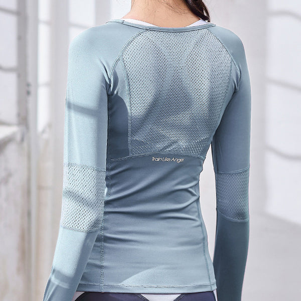 2020 New Blue Black Rose Sports Tops