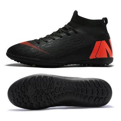 Men Boys Soccer Shoes Football Boots