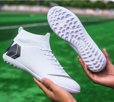 Men Boys Soccer Shoes Football Boots