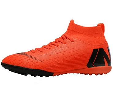 Men Boys Soccer Shoes Football Boots