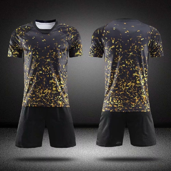 Blank Male Soccer T-Shirt, Jersey Shorts