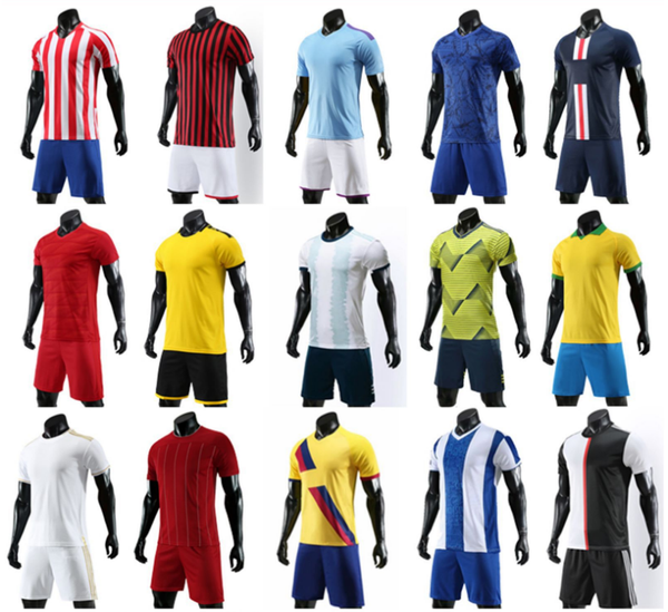 Mens Blank Custom Print Adult Kids  Soccer Jerseys