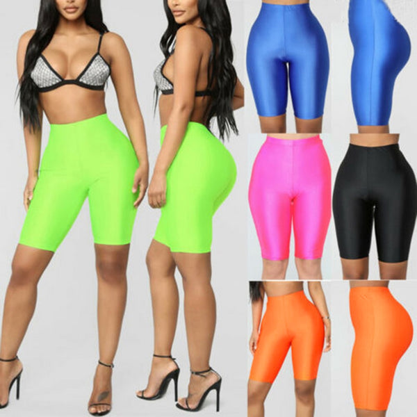Laamei Fashion Women Cycling Shorts  Sexy Skinny