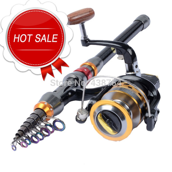 Carbon Fiber Telescopic Fishing Rod