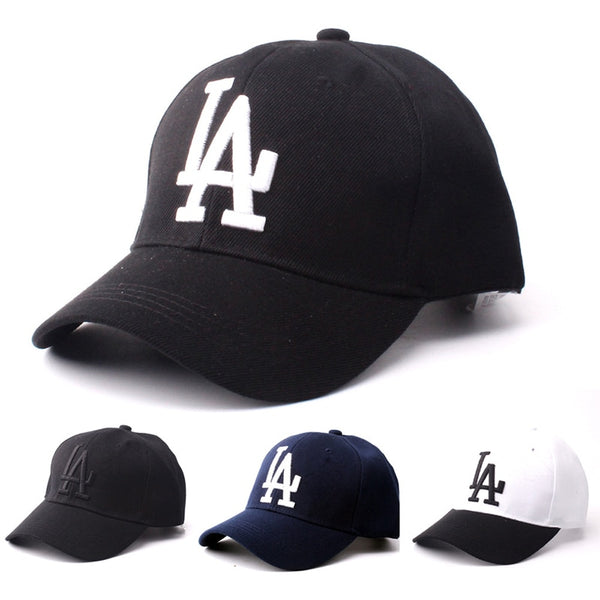 Women Men LA Dodgers Baseball Cap Letter Embroidery