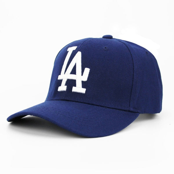 Women Men LA Dodgers Baseball Cap Letter Embroidery