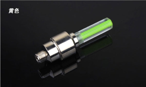Bicycle Valve Lights Wheel Spokes Tire LED Light with Batteries
