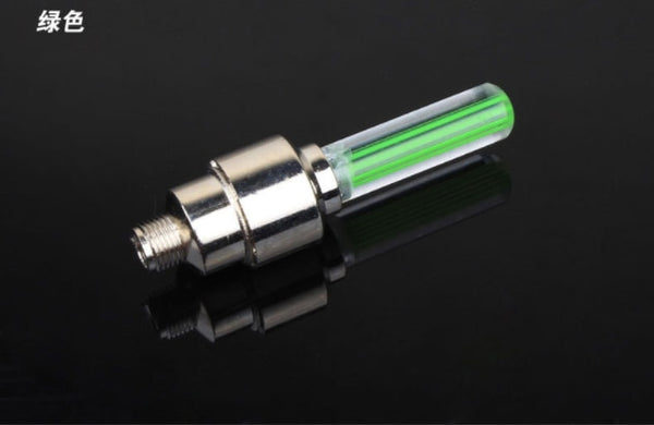 Bicycle Valve Lights Wheel Spokes Tire LED Light with Batteries