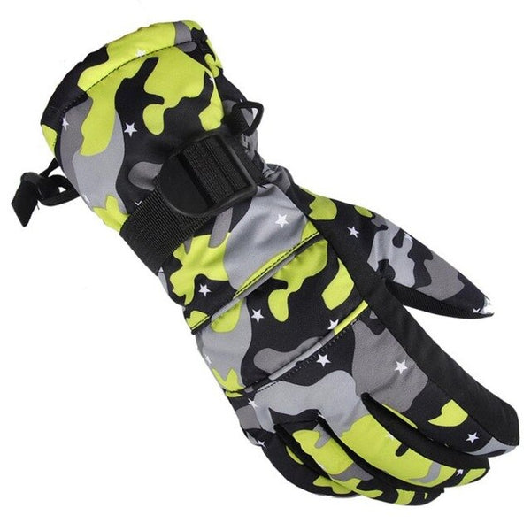 Men Women Kids Ski Snowboard Gloves