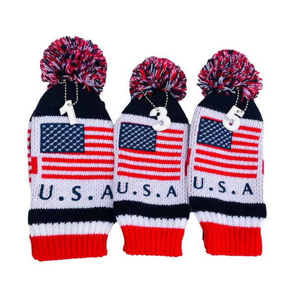 3PCS Golf Club Head Cover