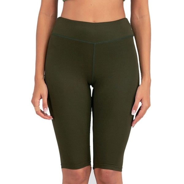 Laamei Fashion Women Cycling Shorts  Sexy Skinny