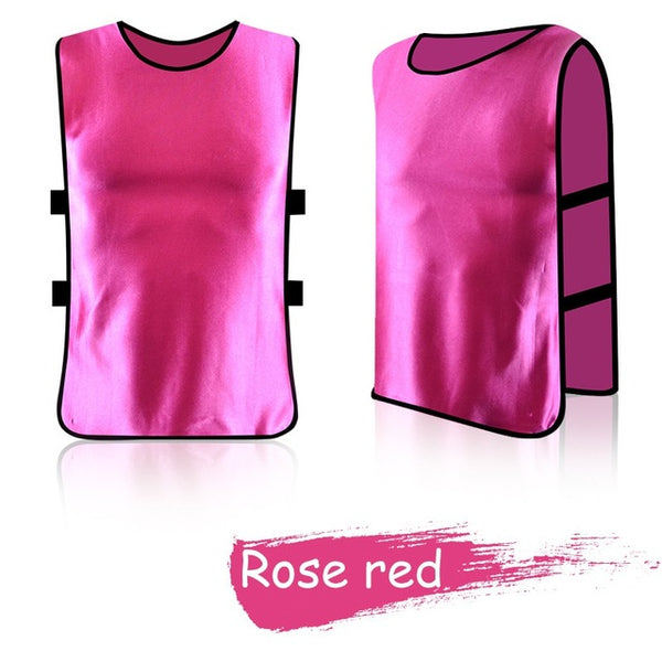 Boys and girls Training Pinnies Jerseys Bib Vest kits
