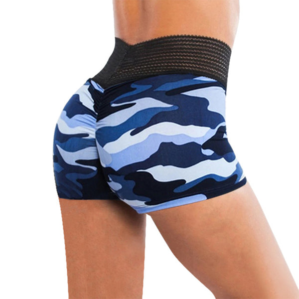 Vertvie Sexy Yoga Shorts High Waist Women
