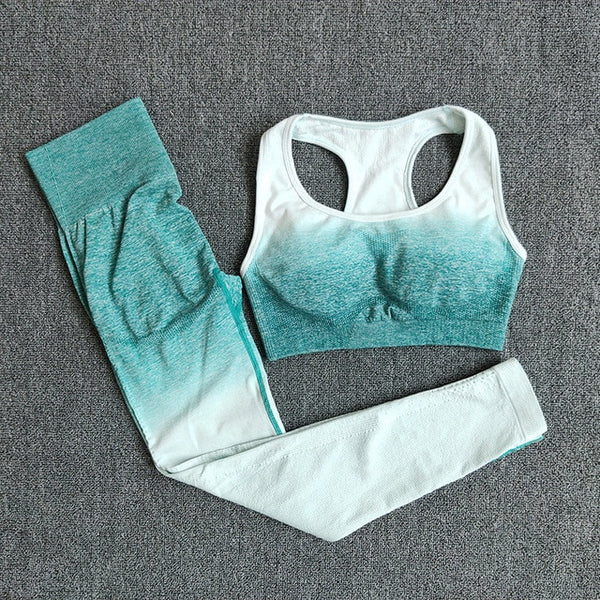 SVOKOR Seamless Yoga Set Sport Wear Women